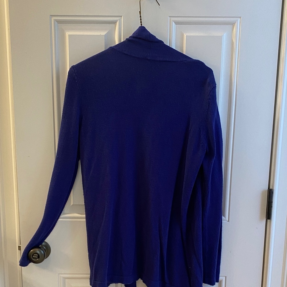 Ann Taylor Royal Blue Cardigan - Picture 4 of 5